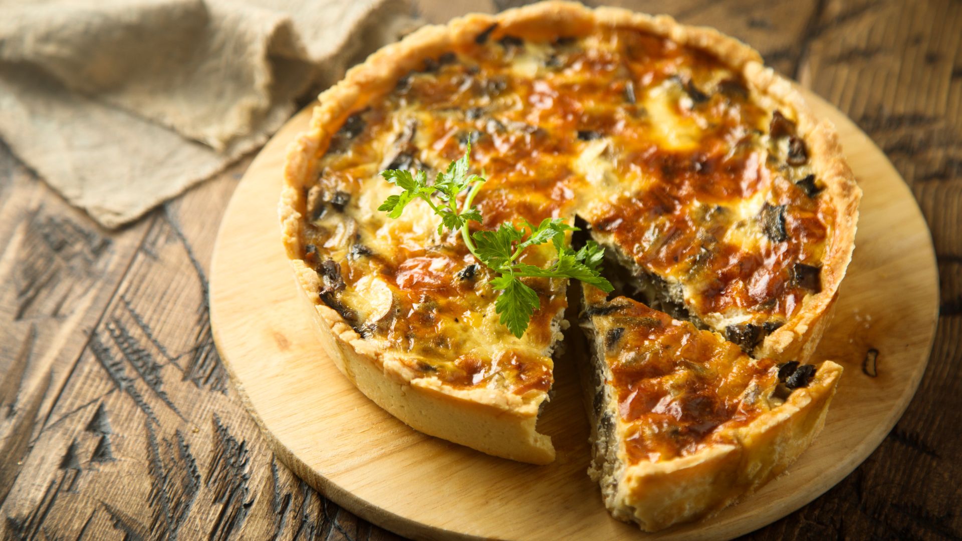 QUICHE VERDURAS SALUDABLE LIGERA