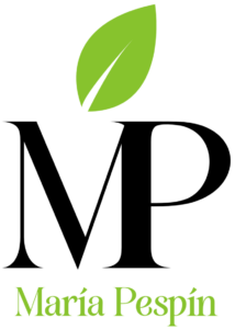 logotipo maria pespin completo